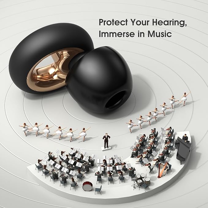 Ear Plugs for Sleeping, 50dB Noise Cancelling Ear Plugs, Reusable Silicone - Image 7