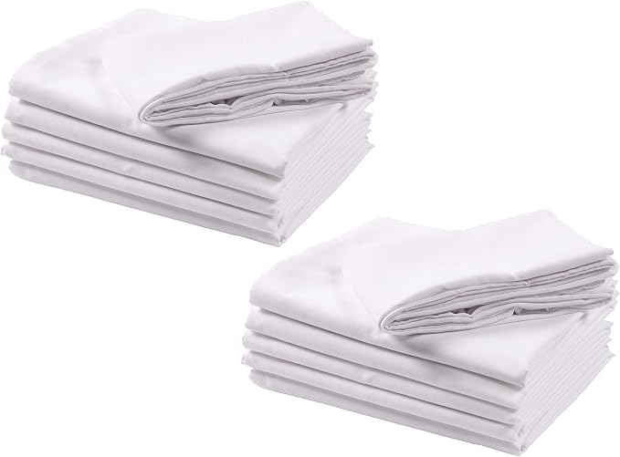 KAF Home Brushed Microfiber Pillow Cases Bulk Pack, Control Allergies and - Image 3