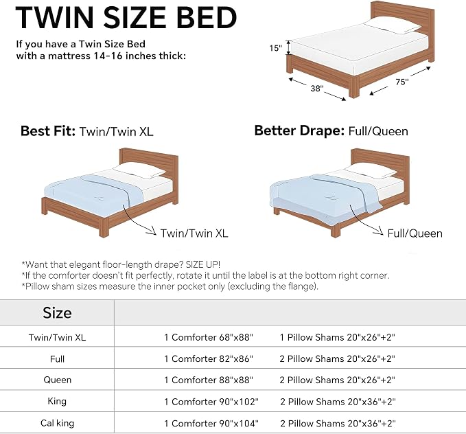 BEDELITE Fleece Twin Comforter Set -Super Soft & Warm Fluffy Red Bedding - Image 6