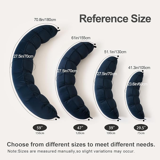 Peallow – Long Round Body Pillow - Image 2