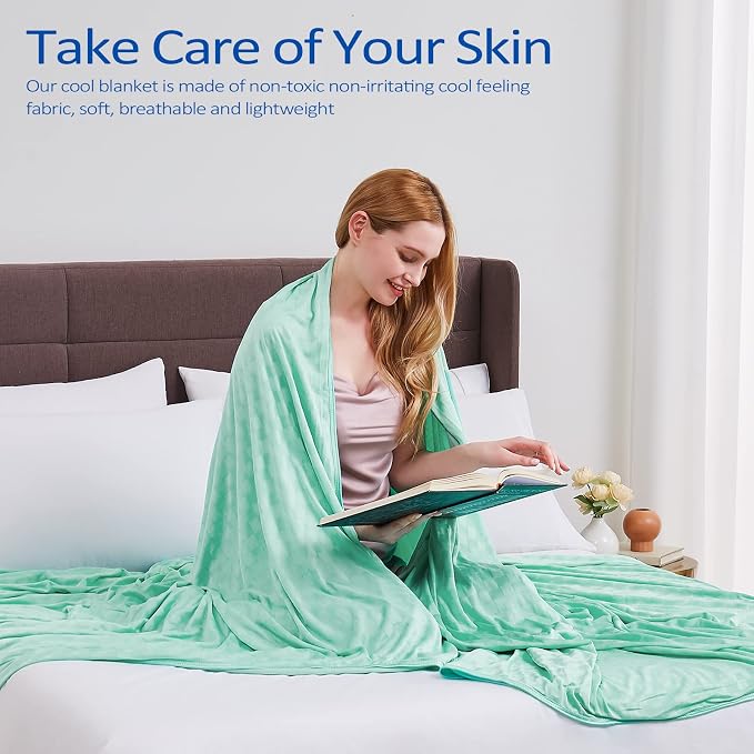 Topcee Cooling Blanket, Summer Cooling Blankets - Image 7