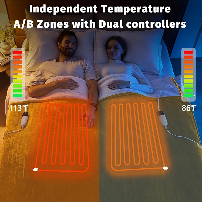 Heated Electric Blanket King Size - Image 2
