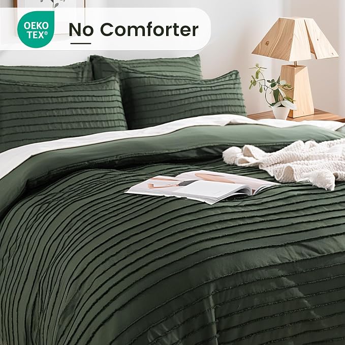 NEXHOME PRO Twin Duvet Cover, 2 Pieces Boho Tufted Duvet Cover Set, Soft and - Image 3