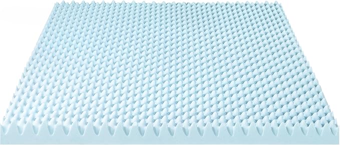 Best Price Mattress 4 Inch Egg Crate Memory Foam Mattress Topper - Image 7