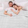 King Size Weighted Blanket for Adults Cooling Heavy Blanket for Sleeping by yescool