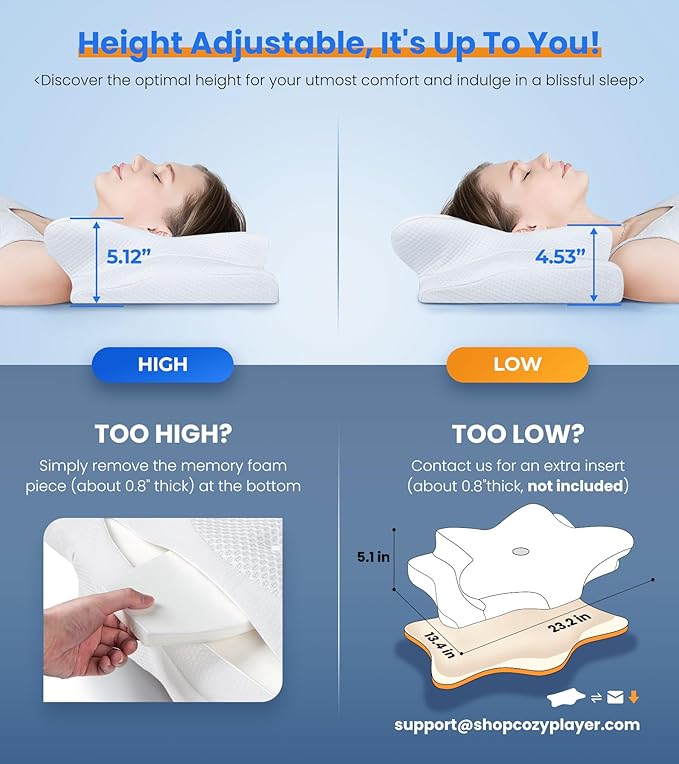 Ultra Pain Relief Cooling Pillow - Image 4