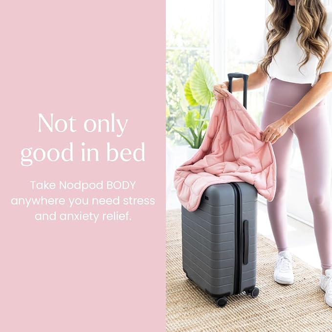 nodpod Body 6.5lb Patented Compact Weighted Blanket I Perfect - Image 7