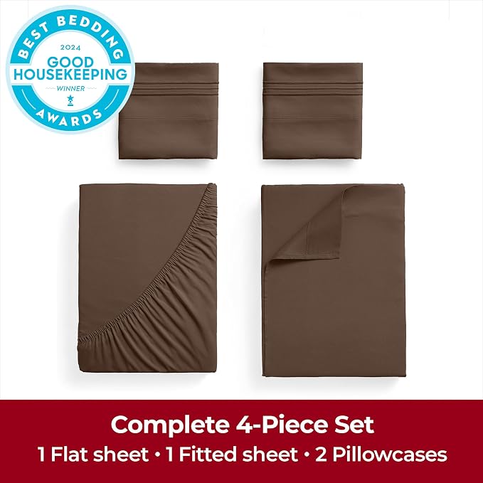 Mellanni Extra Deep King Sheets - Image 4