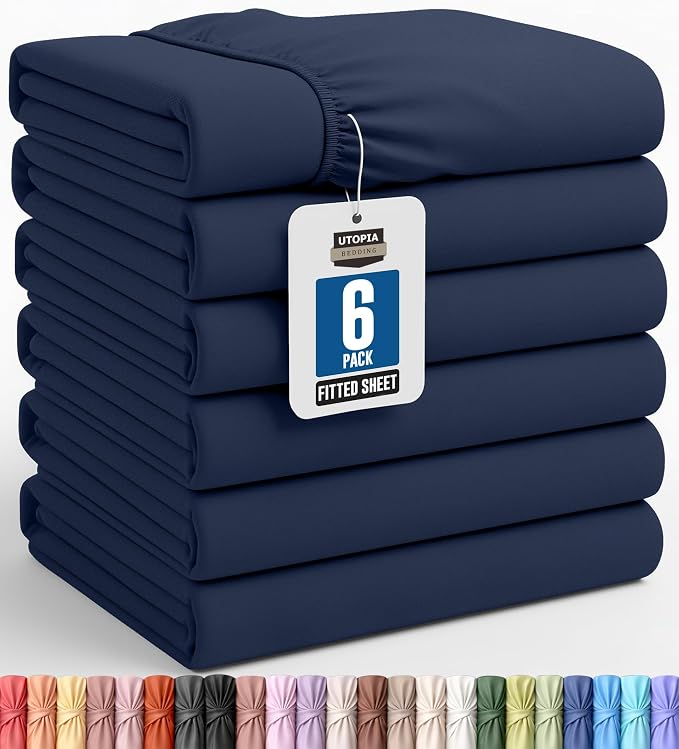 Utopia Bedding Queen Fitted Sheets by UTOPIABEDDING