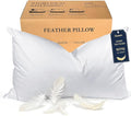BHZ Goose Down Feather Pillows Queen Size by BHZHouseholdProducts