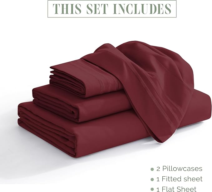 Elegant Comfort Luxurious 1500 Premium Hotel Quality Microfiber Three Line - Image 3
