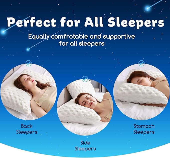 KUCEY Cooling Side Sleeper Pillow - Image 4