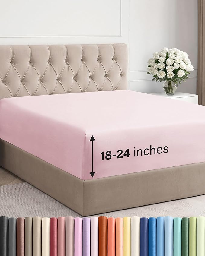 Extra Deep King Fitted Sheet by CGKUnlimited