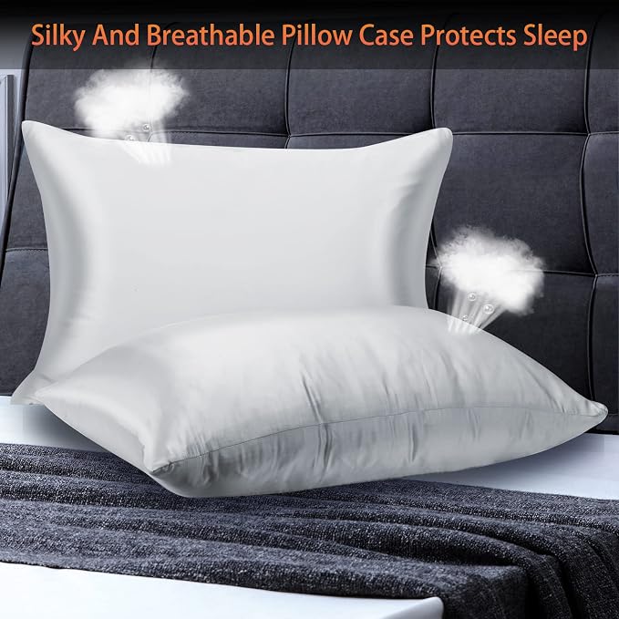 Mulberry Silk Pillowcase 2 Pack - Image 4