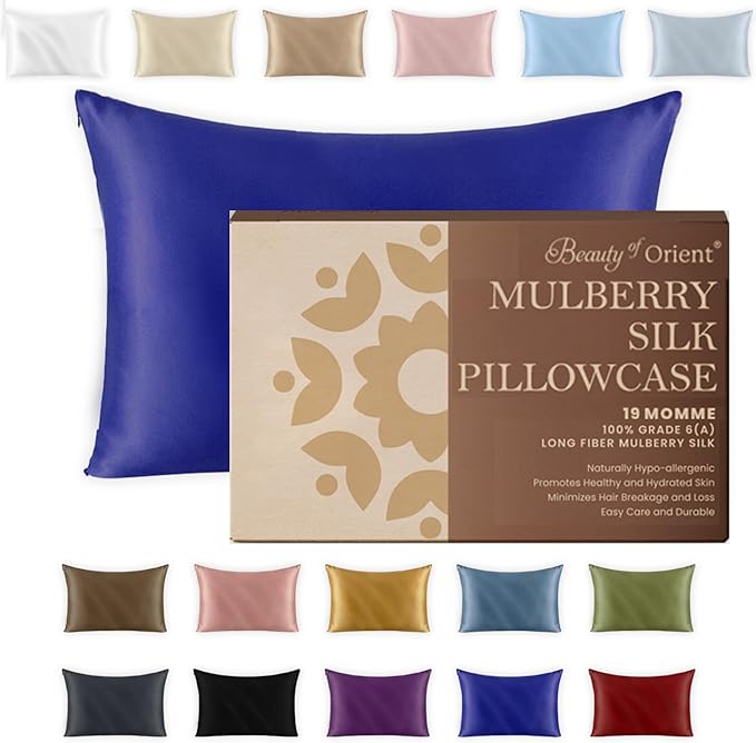 19 Momme Premium Mulberry Silk Pillowcase by BeautyofOrient