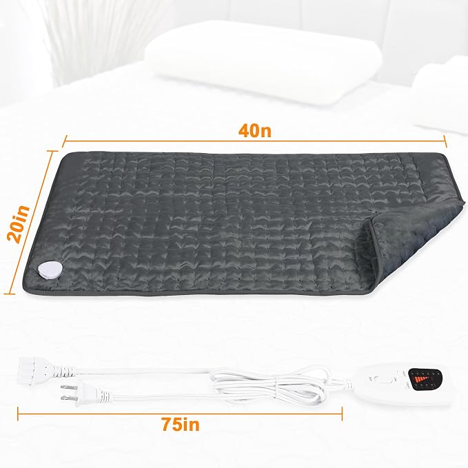 Deepsoon Heating Pad, Electric Heating Pads - Image 5