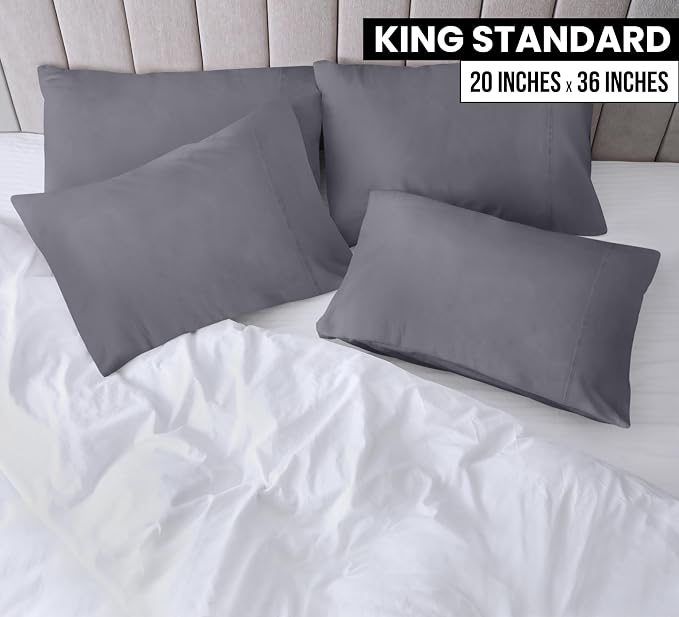 Utopia Bedding King Standard Pillow Cases - Image 2