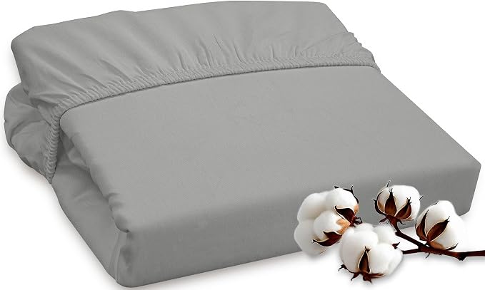 ROYALE LINENS 300 Thread Count 100% Long Staple Combed Cotton Fitted Sheet by ROYALELINENS