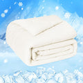 HOMFINE Cooling Comforter Queen Size, Japanese Double-Sided Cold Tech Fabric by HOMFINE