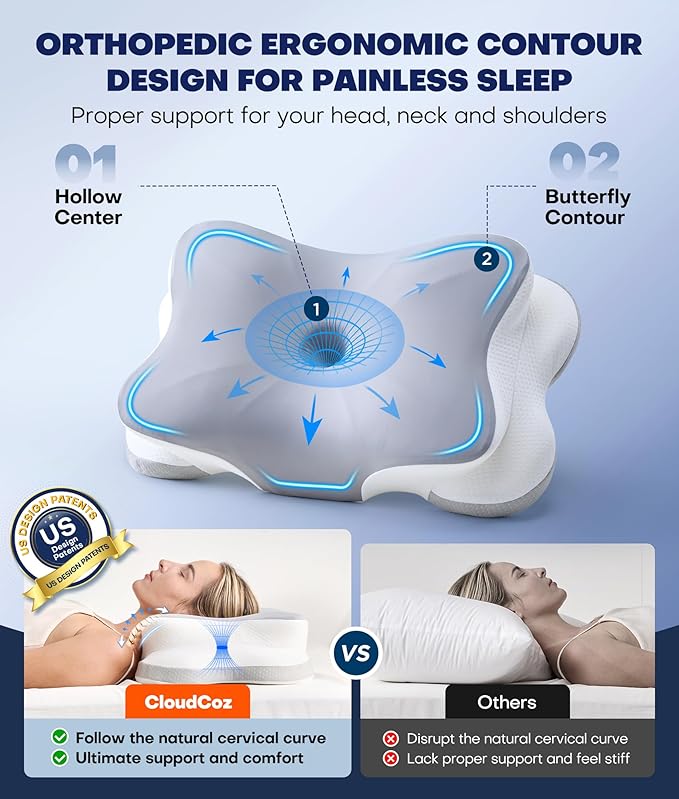 Ultra Pain Relief Cervical Neck Pillow - Image 2