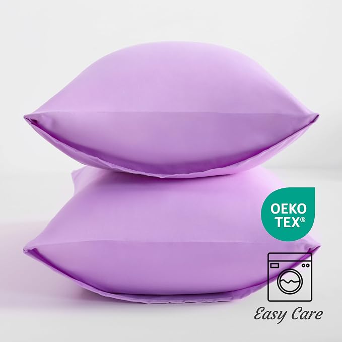NTBAY Toddler Pillow Cases Set of 2, 2 Pack Brushed Microfiber 14x20 Pillow - Image 5