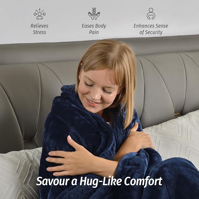 Wemore Sherpa Fleece Weighted Blanket - Image 4