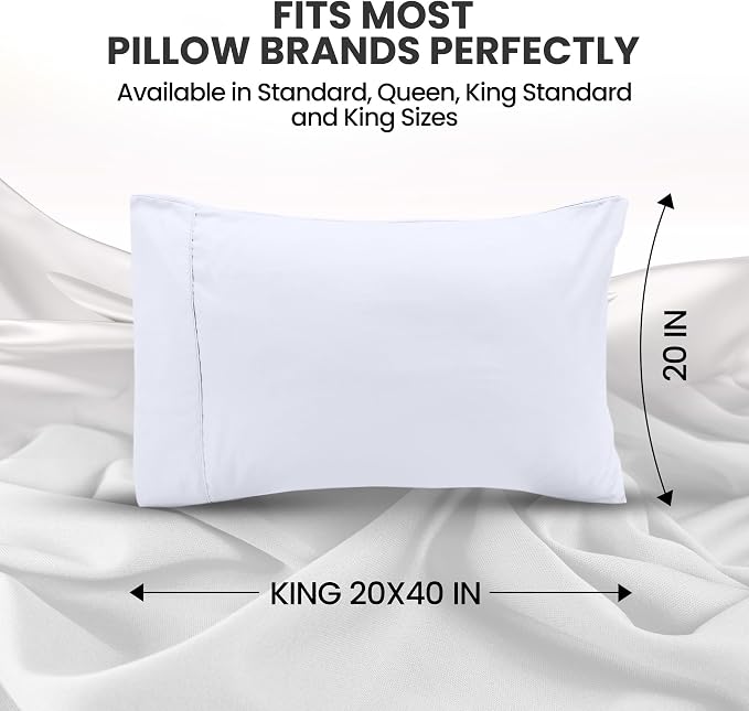 Utopia Bedding King Pillow Cases - Image 2