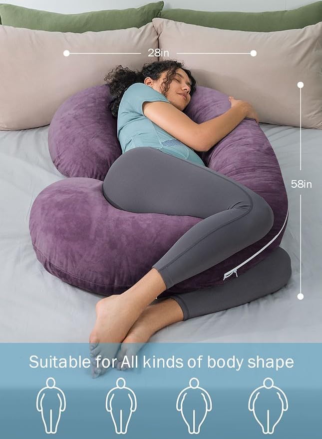 INSEN Pregnancy Pillow, Maternity Body Pillow - Image 7