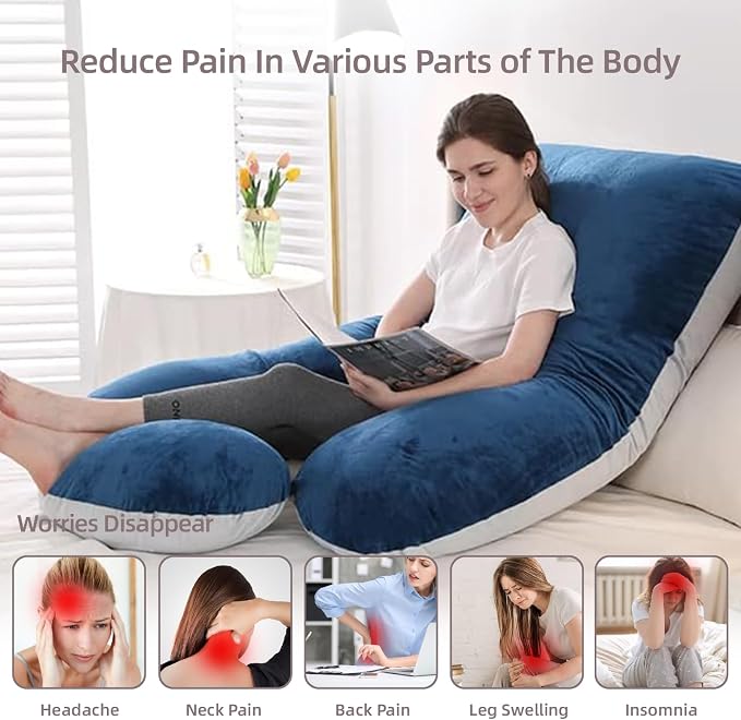 60 Inch Full Body Pregnancy Pillows - Image 3