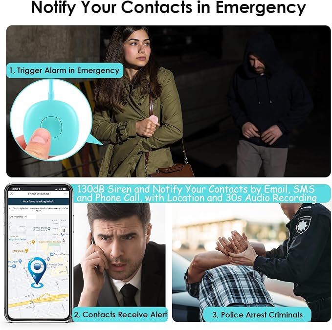 5-in-1 Self Defense Personal Alarm - Image 2