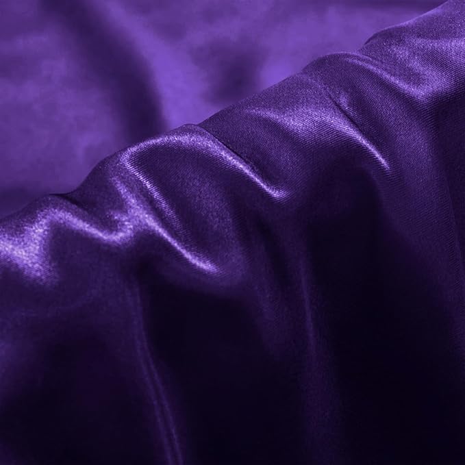 Aormenzy Satin Pillow Cases for Women Queen Size Set of 2, Fade Resistant - Image 2