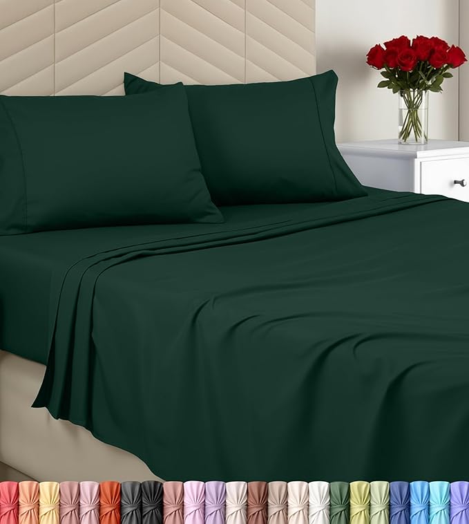 Utopia Bedding Queen Size 4 Piece Sheet Set by UTOPIABEDDING