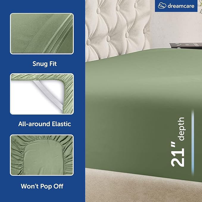 DREAMCARE Queen Sheet Set - Image 6