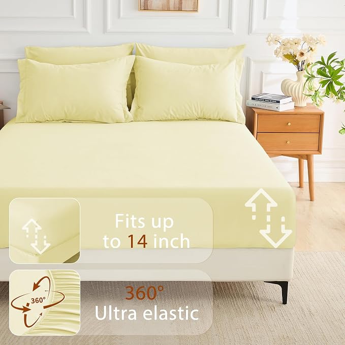 MUXHOMO 5 Pieces Twin XL Comforter Set, Soft Bed in a Bag Twin XL Size - Image 7