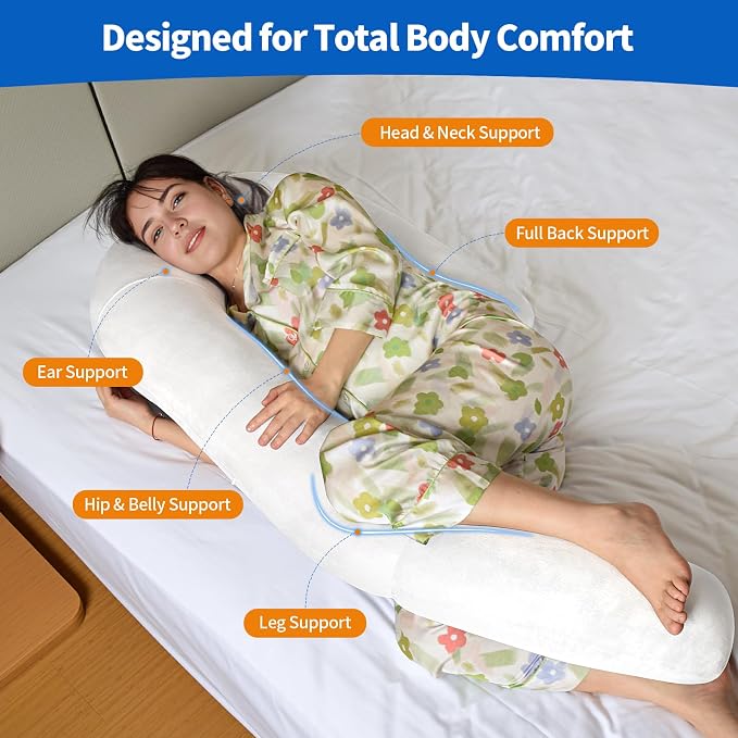 Pozico U-Shaped Full Body Pillow - Image 6