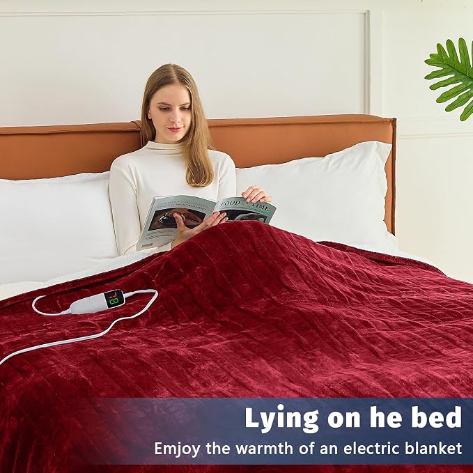 BOMOVA Heated Electric Throw Blanket - Image 5