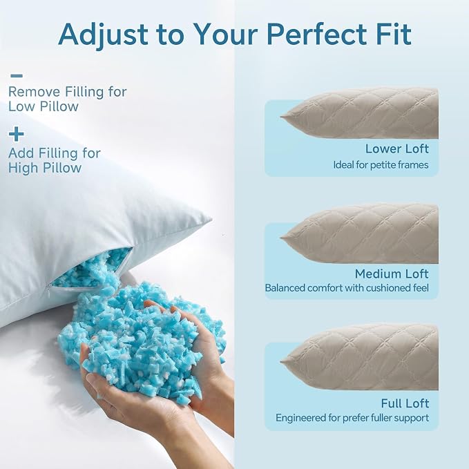 BEDELITE Cooling Body Pillow for Adults, Creative Ultra Soft Cool-Touch Quilted - Image 7