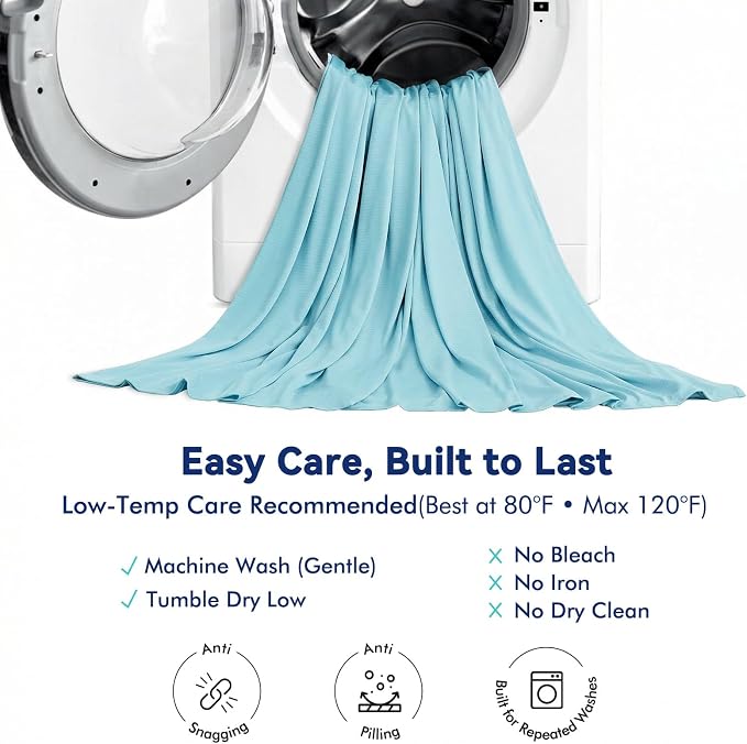 Elegear Cooling Blankets for Hot Sleeper King, Arc-Chill 3.0 Cool Fiber - Image 7