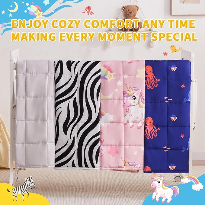 anfie Weighted Blanket Kids Weighted Blanket Cooling Blanket - Image 7
