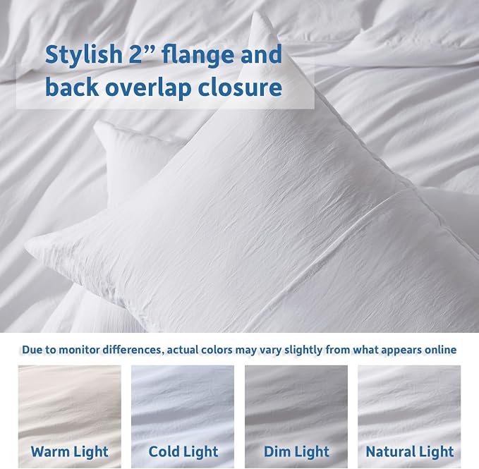 Nestl White Duvet Cover Full Size - Image 8