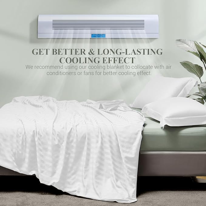 Elegear Revolutionary Cooling Blanket Queen, Absorbs Heat to Keep Body Cool - Image 9