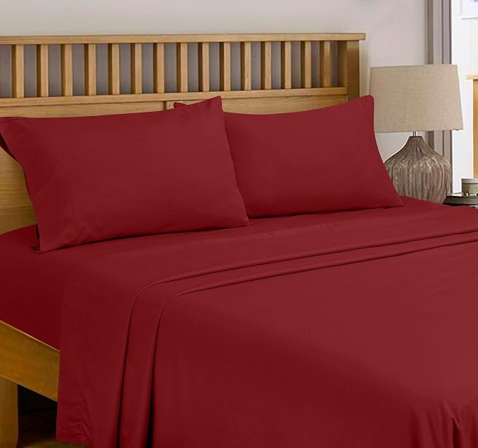 Royale Linens 300 Thread Count 100% Long Staple Combed Cotton Flat Sheet - Image 7