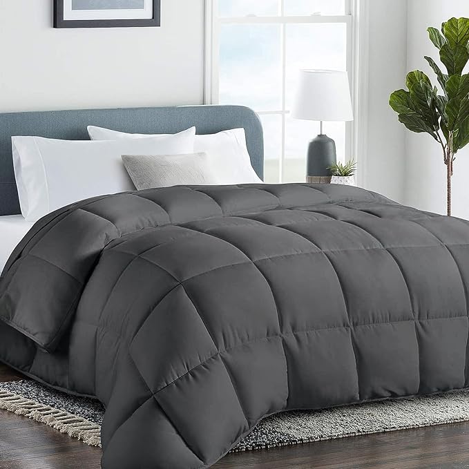 COHOME Oversized King Size Comforter, All-Season Quilted Down Alternative Duvet by COHOME