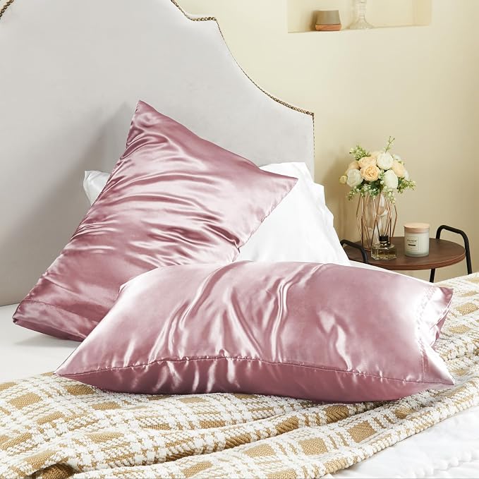 BEDELITE Satin Pillowcase for Hair and Skin, Super Soft and Cooling Similar to - Image 8