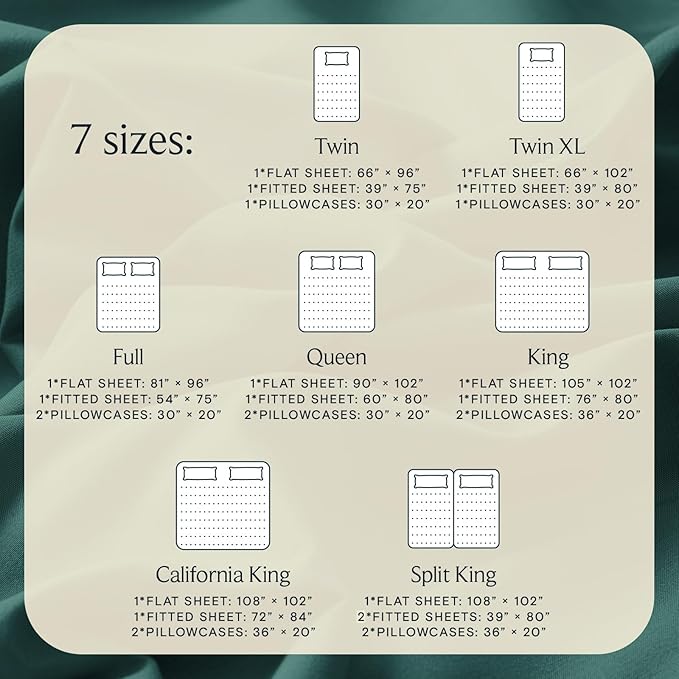 LuxClub 4 PC Queen Sheet Set, Breathable Luxury Bed Sheets, Deep Pockets 18" - Image 4