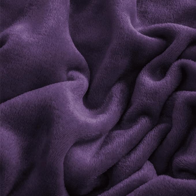 BEDELITE Flannel Sheets Full Size Purple - Image 5
