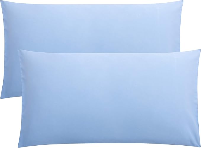 FLXXIE King Pillow Cases Set of 2, Soft Microfiber Pillow Covers by FLXXIE