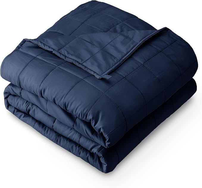 Bare Home Weighted Blanket Full or Queen Size 15lb by BareHome