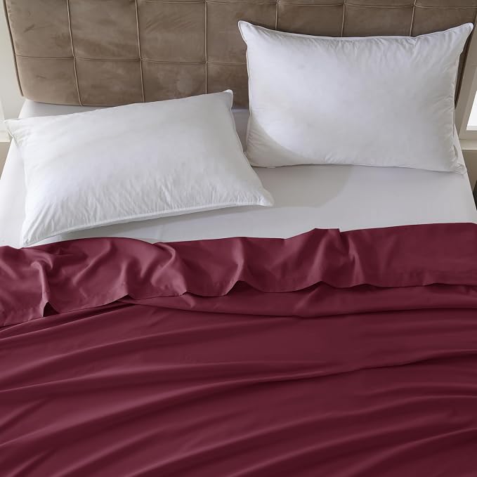 ZPECC Bulk Flat Sheets Only Queen Size 6 Pack, Easy Sort Top Bed Sheet by - Image 7