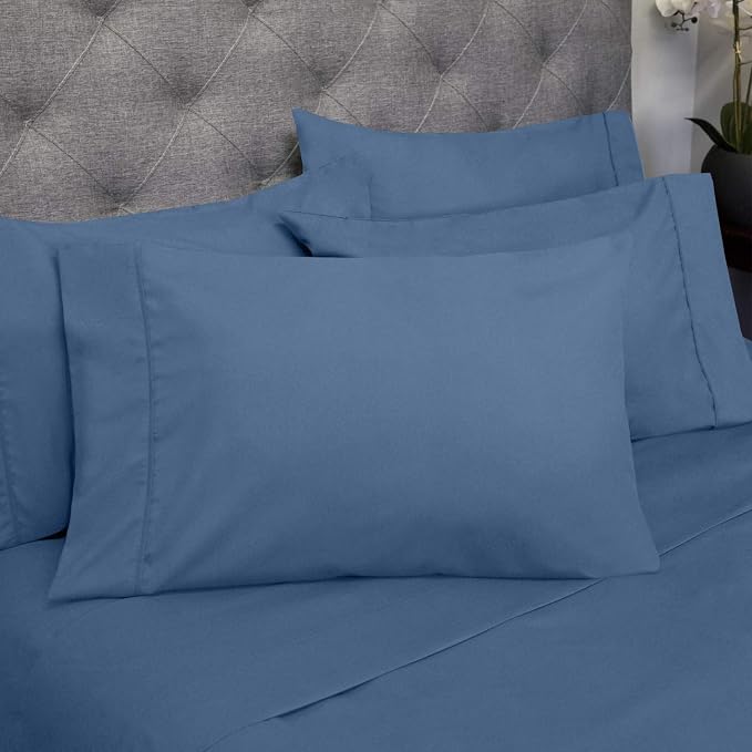 Sweet Home Collection 6 Piece 1500 Supreme Collection Brushed Microfiber Deep - Image 2